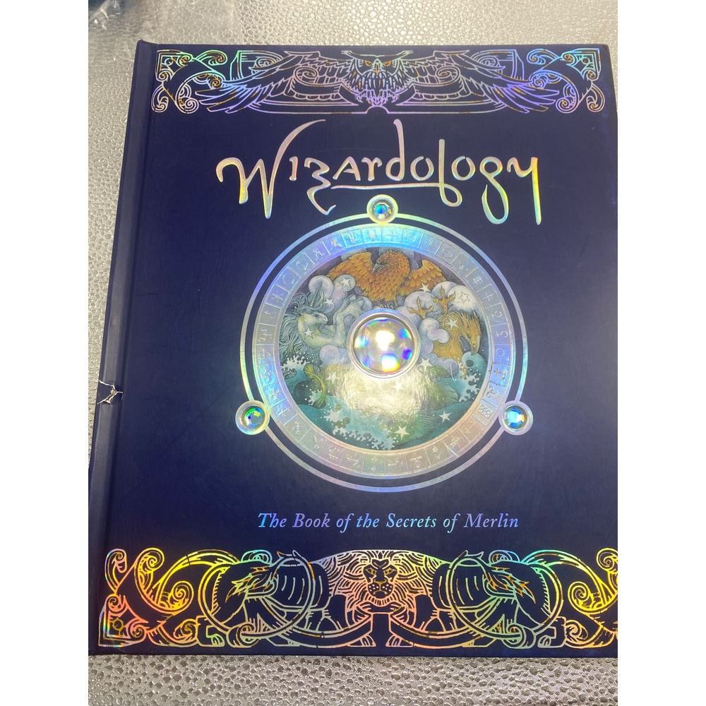 Wizardology The Book of the Secrets of Merlin Hardcover Ologies Dugald Steer